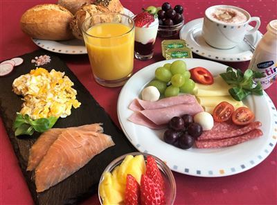 Hotel Stadt Hamburg Saarbrücken - unser reichhaltiges Frühstück